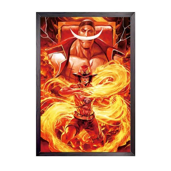Anime themed lenticular printing poster