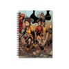 Spiral notebook featuring full-color lenticular cover printing